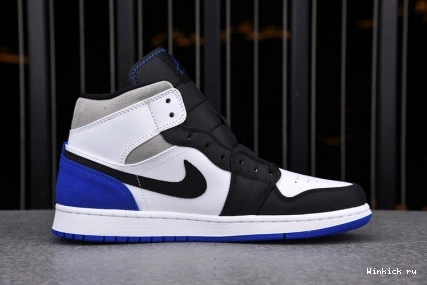 AIR SE TOE' MID JORDAN 'ROYAL 1 BLACK 1104